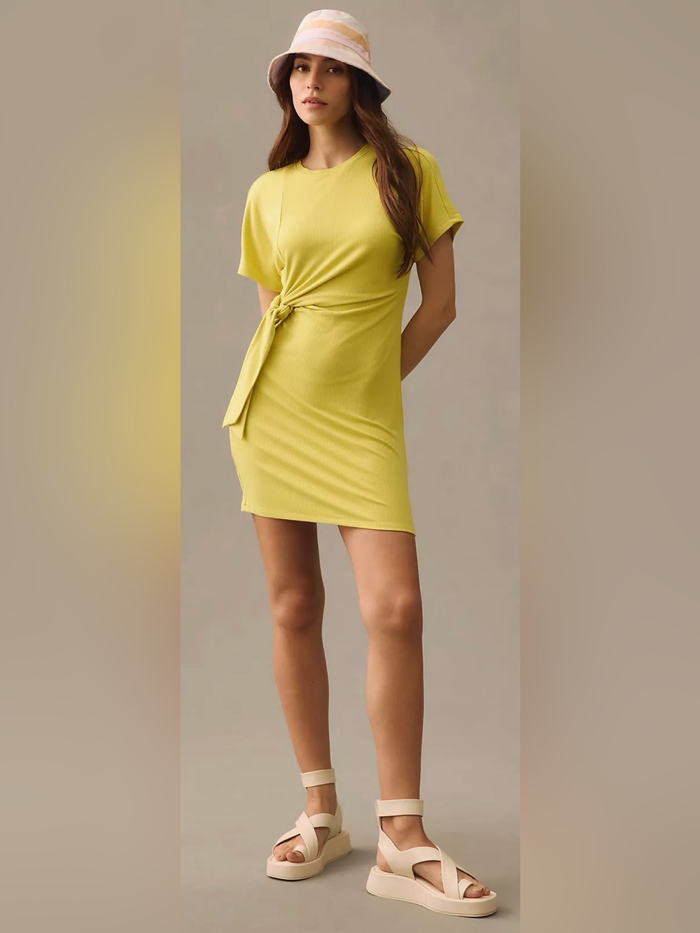 Daily Practice by Anthropologie Nico Tie-Waist Dress M